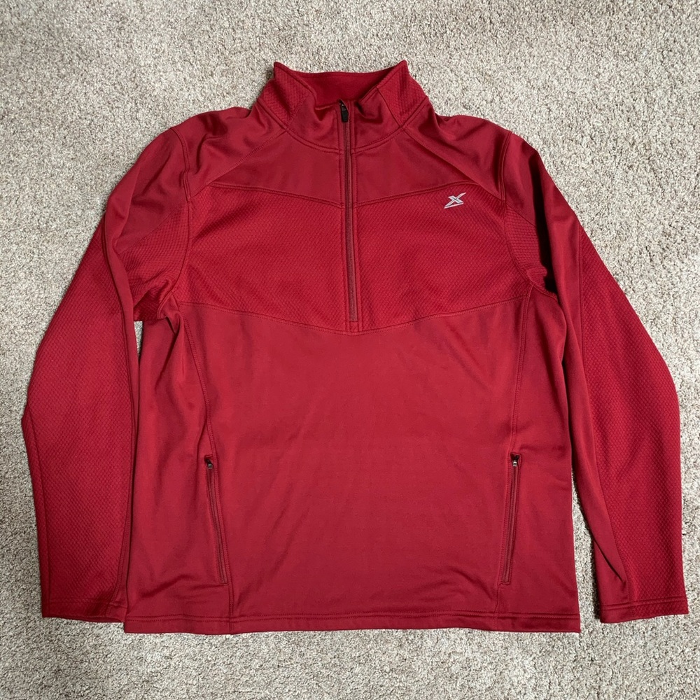 GSX Brand Fleece Lined Quarter Zip Jacket